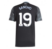 Aston Villa Jadon Sancho #19 Koszulka Wyjazdowa 2025-26 Krótki Rękaw